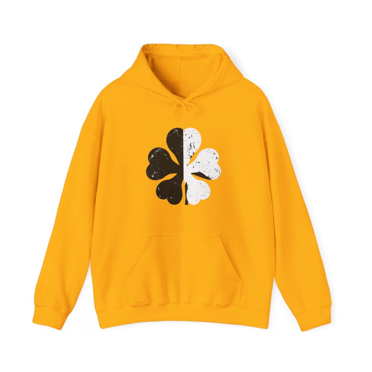 Five Leaf Black Clover Masked Hoodie - alternate angle 2, merchandise