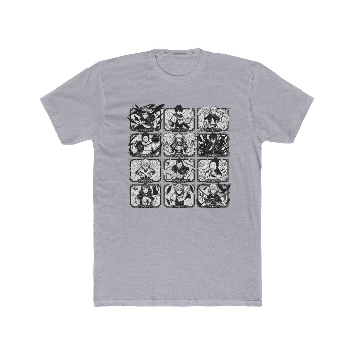 Black Clover Character Collage T Shirt